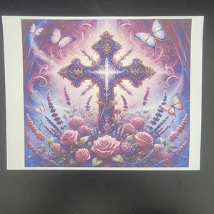 Sublimation Print of 20oz Wrap - Purple Prayer