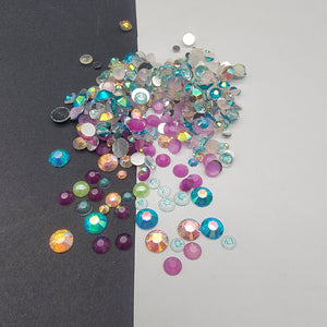 Multicolored Rhinestone Mix - HELLO JUNE - RESIN