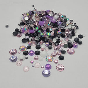Multicolored Rhinestone Mix - Te Amo - RESIN