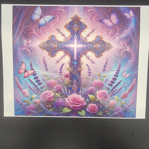 
            
                Load image into Gallery viewer, Printed Vinyl Sheet - Purple Prayer
            
        