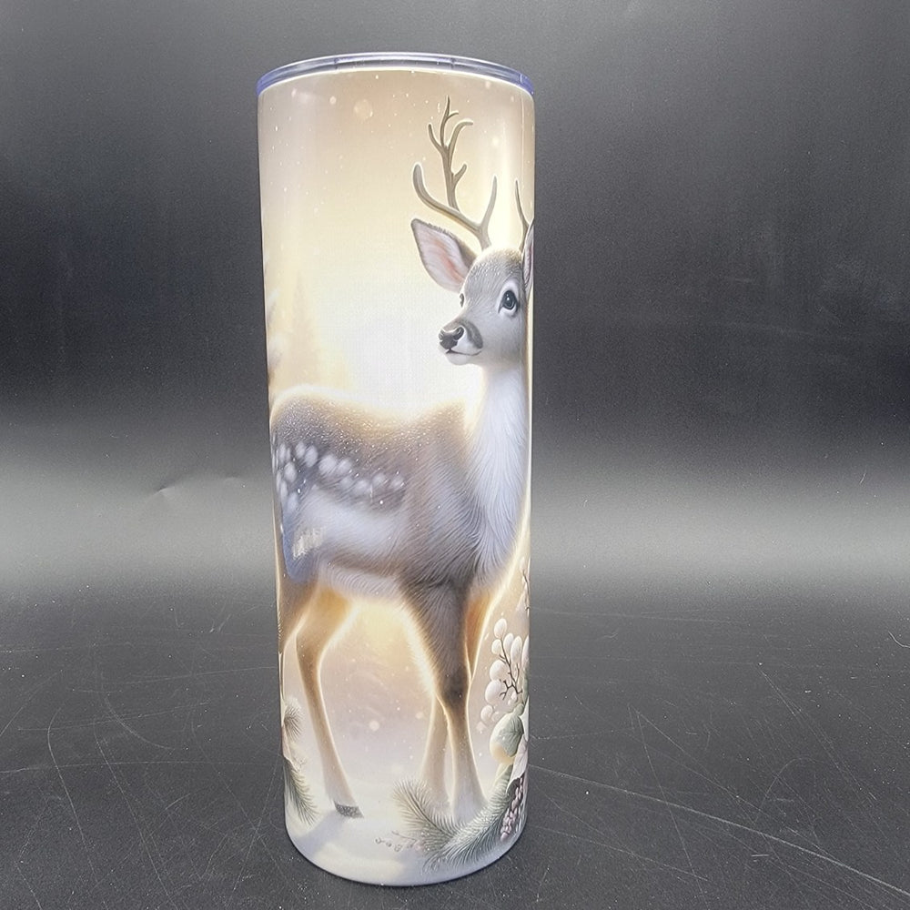 
            
                Load image into Gallery viewer, Pre-Sublimated 20oz Tumbler - Shimmering Stag
            
        