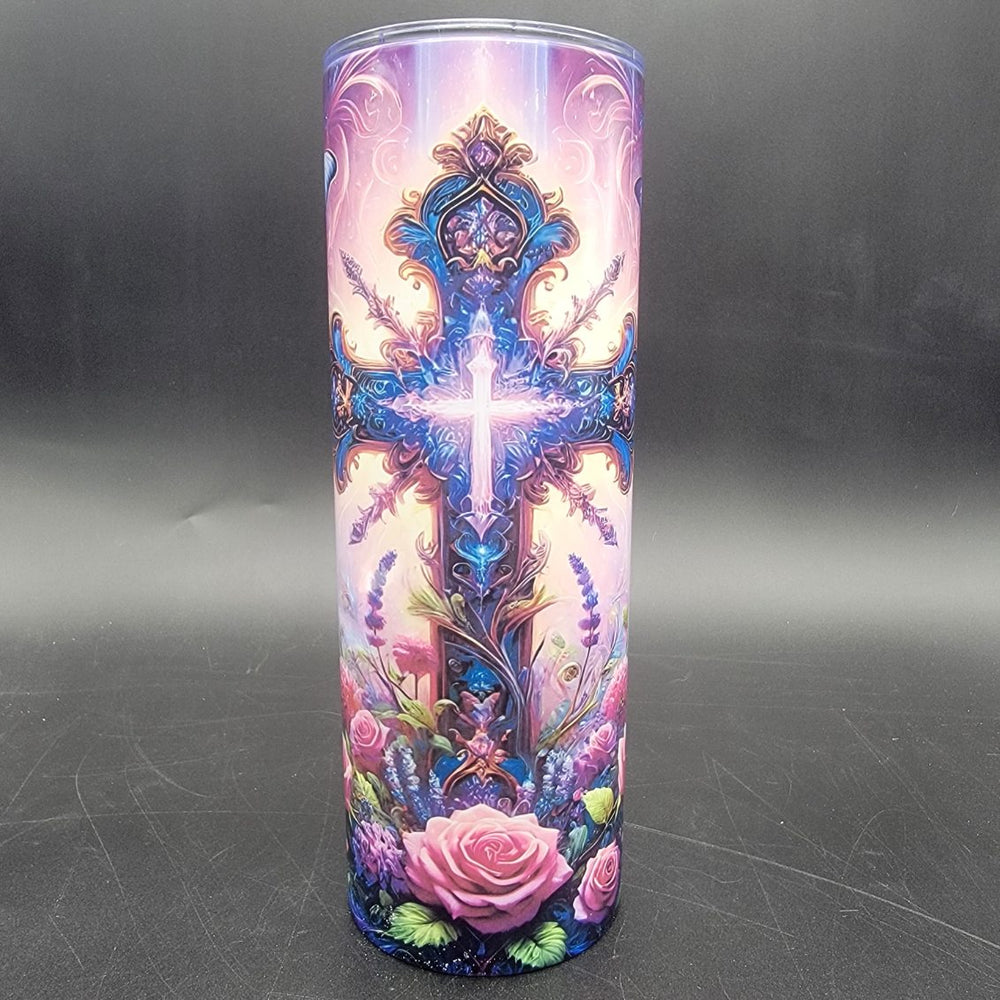 
            
                Load image into Gallery viewer, Pre-Sublimated 20oz Tumbler - Purple Prayer
            
        