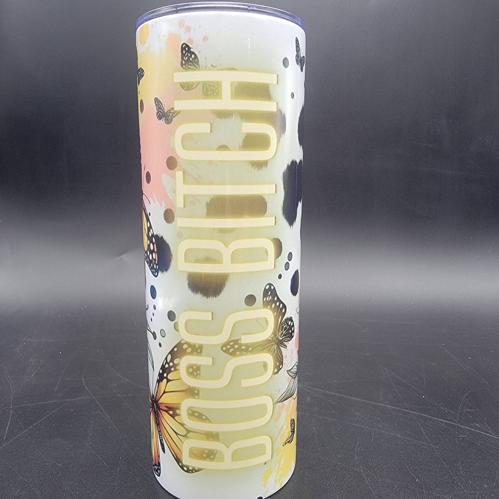 
            
                Load image into Gallery viewer, Pre-Sublimated 20oz Tumbler - Boss B*tch
            
        