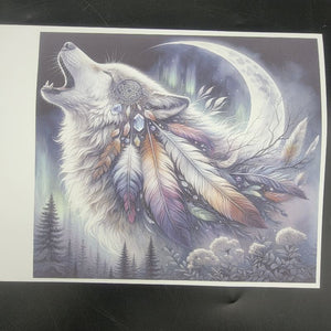 
            
                Load image into Gallery viewer, Sublimation Print of 20oz Wrap - Howl at the Moon
            
        