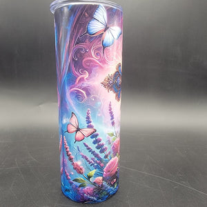 Pre-Sublimated 20oz Tumbler - Purple Prayer