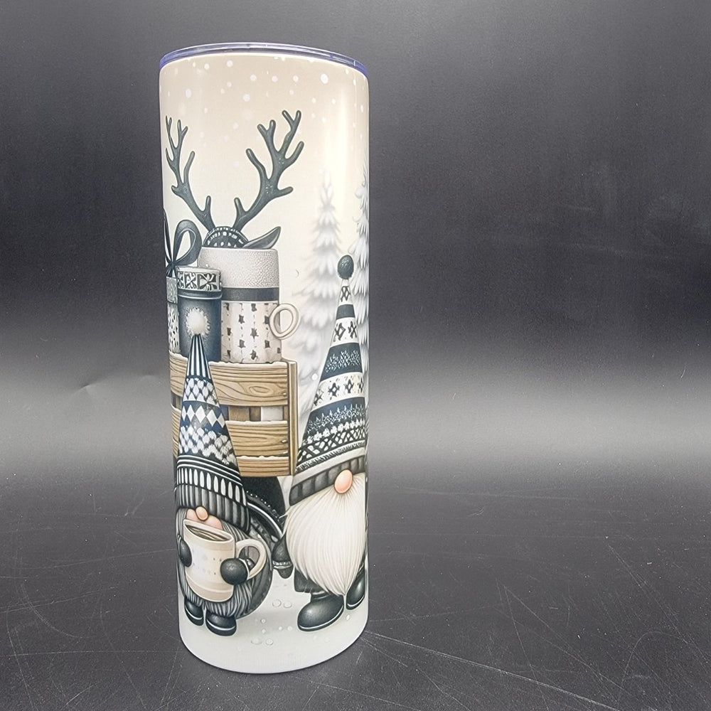 
            
                Load image into Gallery viewer, Pre-Sublimated 20oz Tumbler - Neutral Gnomes
            
        