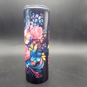 Pre-Sublimated 20oz Tumbler - Luminous Petals
