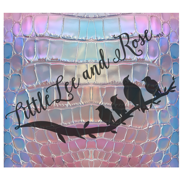 
            
                Load image into Gallery viewer, Iridescent Crocodile Scales 20oz Wrap UV-DTF
            
        
