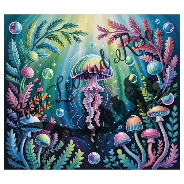 
            
                Load image into Gallery viewer, .Jellyfish Lagoon - Tumbler, Sublimation, or Vinyl
            
        