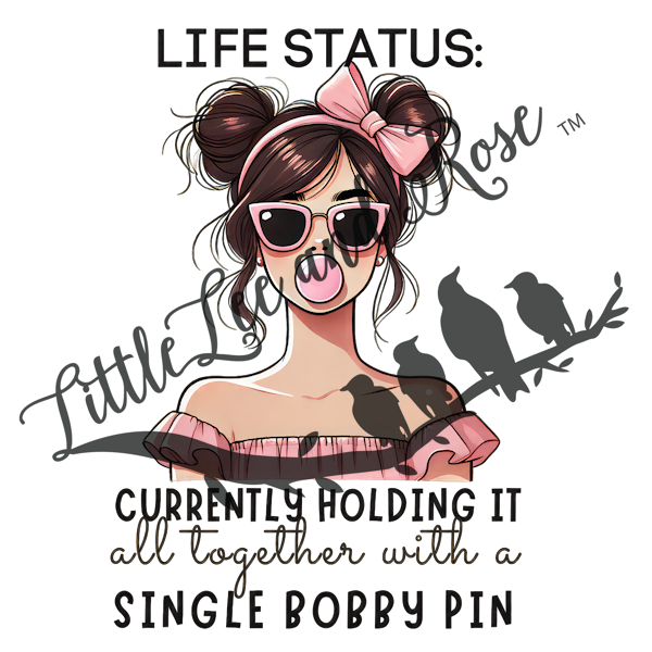 
            
                Load image into Gallery viewer, Life Status UV-DTF
            
        