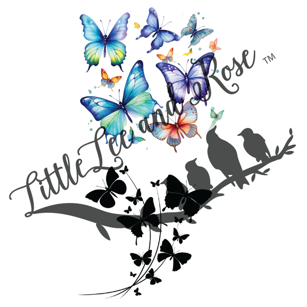 Lil Butterflies Instant Transfer - Set of 2