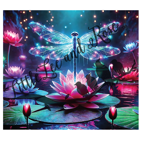 
            
                Load image into Gallery viewer, Lilypad Lights 20oz Wrap UV-DTF
            
        