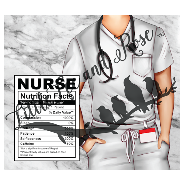 
            
                Load image into Gallery viewer, Male Nurse Marble 20oz Wrap Instant Transfer
            
        