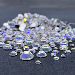 Single Color Rhinestone Mix - Moonlight - GLASS