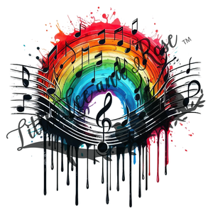 Music Rainbow Instant Transfer