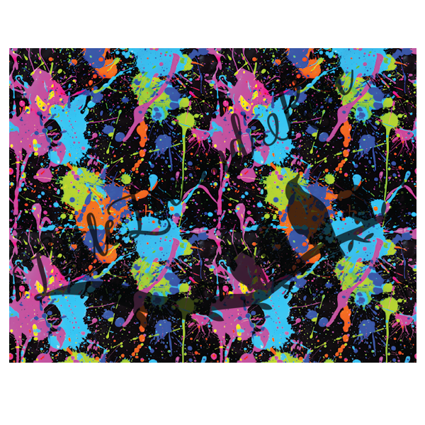 
            
                Load image into Gallery viewer, Neon Paint Splatter Full Sheet 8.5x11 Instant Transfer
            
        