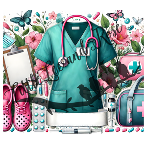 
            
                Load image into Gallery viewer, Nurse Essentials 20oz Wrap UV-DTF
            
        