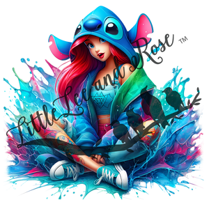 Ocean Splash UV-DTF