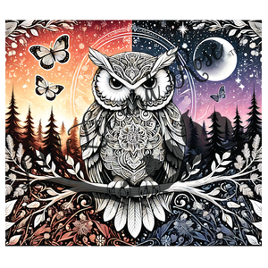 Owl of Time 20oz Wrap UV-DTF