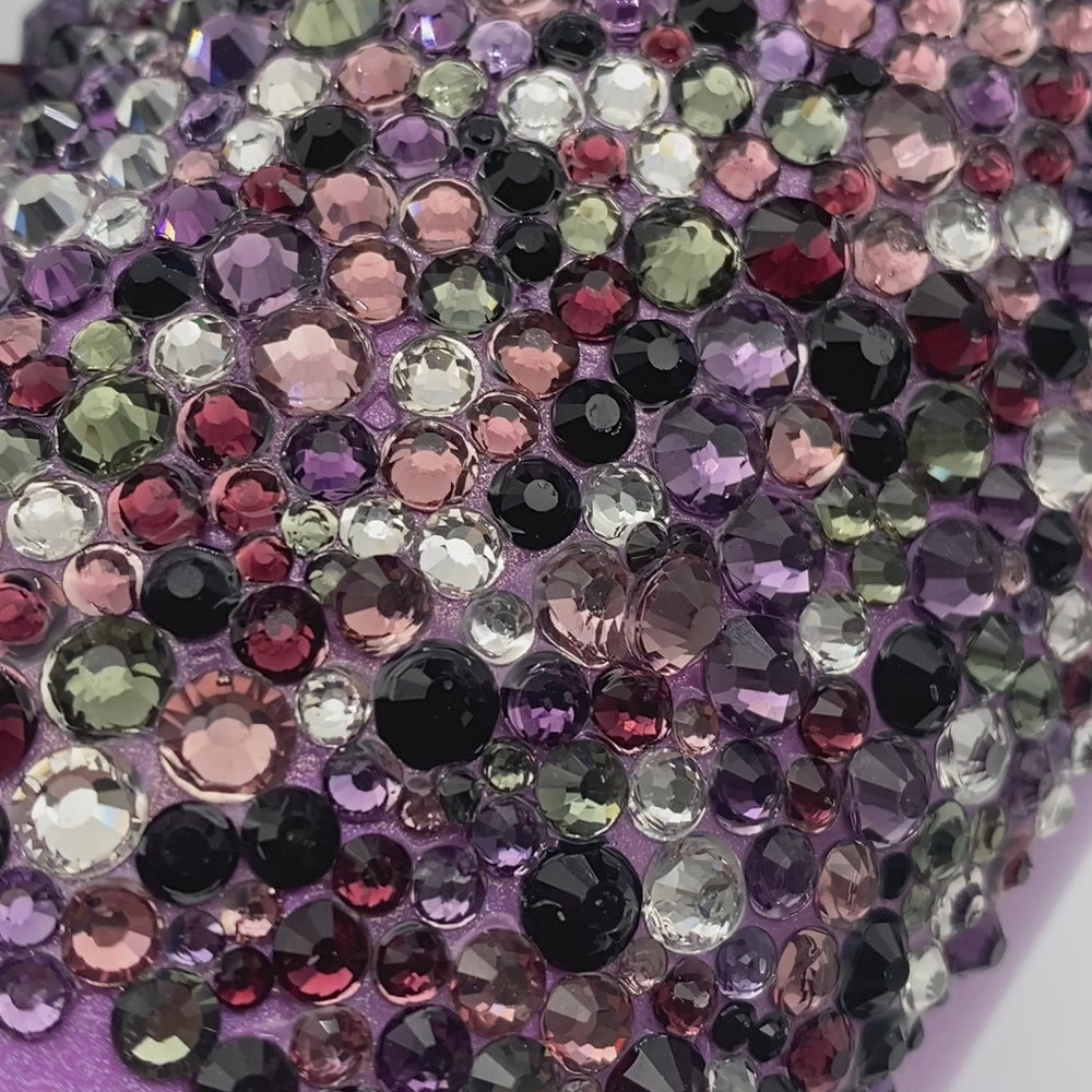
            
                Load and play video in Gallery viewer, Multicolored Rhinestone Mix - Soft Lilac - GLASS
            
        