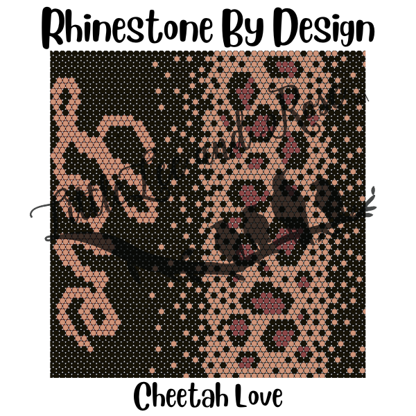
            
                Load image into Gallery viewer, Sublimation Print of Rhinestone by Design - Cheetah Love
            
        