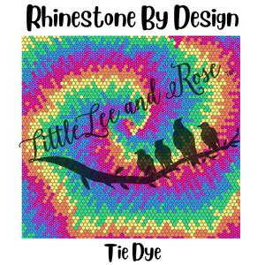 Sublimation Print of Rhinestone by Design - Tie Dye