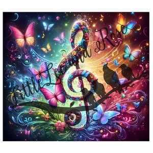 
            
                Load image into Gallery viewer, .Rhythm Butterflies - Tumbler, Sublimation, or Vinyl
            
        