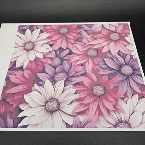 Sublimation Print of 20oz Wrap - Pink Daisies
