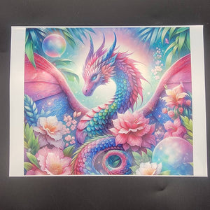 
            
                Load image into Gallery viewer, Printed Vinyl Sheet - Vivid Dragon
            
        