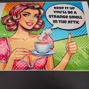 
            
                Load image into Gallery viewer, Printed Vinyl Sheet - Strange Smell
            
        