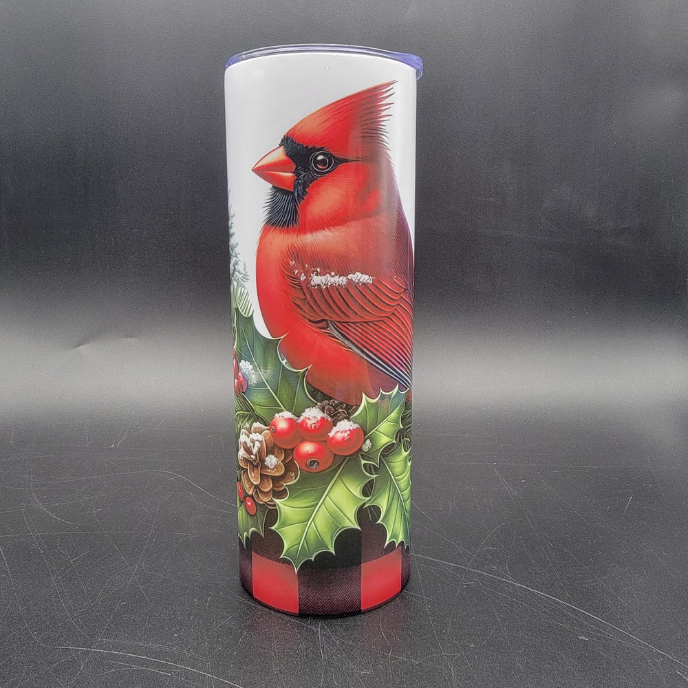 
            
                Load image into Gallery viewer, Pre-Sublimated 20oz Tumbler - Holly Cardinal
            
        
