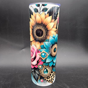Pre-Sublimated 20oz Tumbler - Sunny Gems