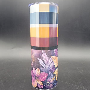 
            
                Load image into Gallery viewer, Pre-Sublimated 20oz Tumbler - Fall Plaid
            
        