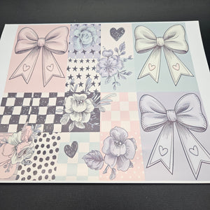 
            
                Load image into Gallery viewer, Printed Vinyl Sheet - Soft Patchwork
            
        