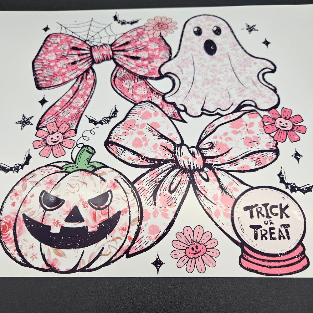 
            
                Load image into Gallery viewer, Printed Vinyl Sheet - Rosy Ghost
            
        