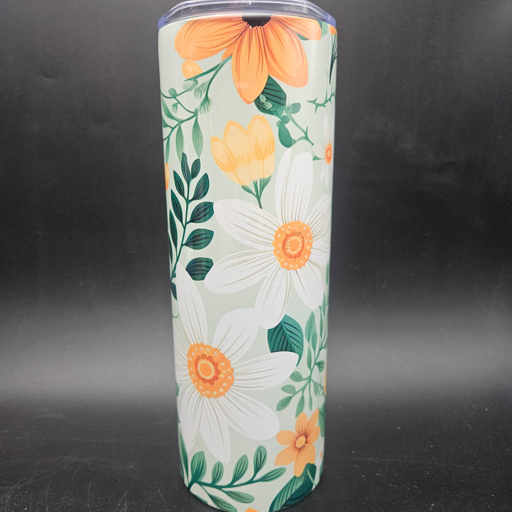 Pre-Sublimated 20oz Tumbler - Dream of Daisies