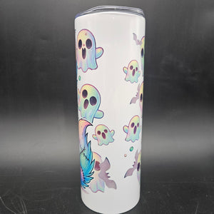 Pre-Sublimated 20oz Tumbler - Creepy Kitten