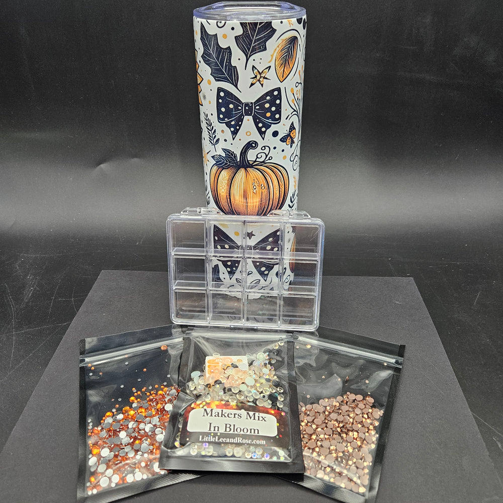 
            
                Load image into Gallery viewer, Harvest Party - Resin Rhinestone Tumbler Bundle
            
        
