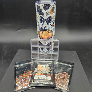 Harvest Party - Resin Rhinestone Tumbler Bundle