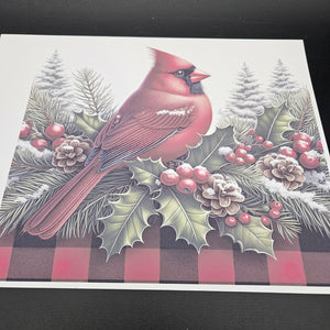 
            
                Load image into Gallery viewer, Sublimation Print of 20oz Wrap - Holly Cardinal
            
        