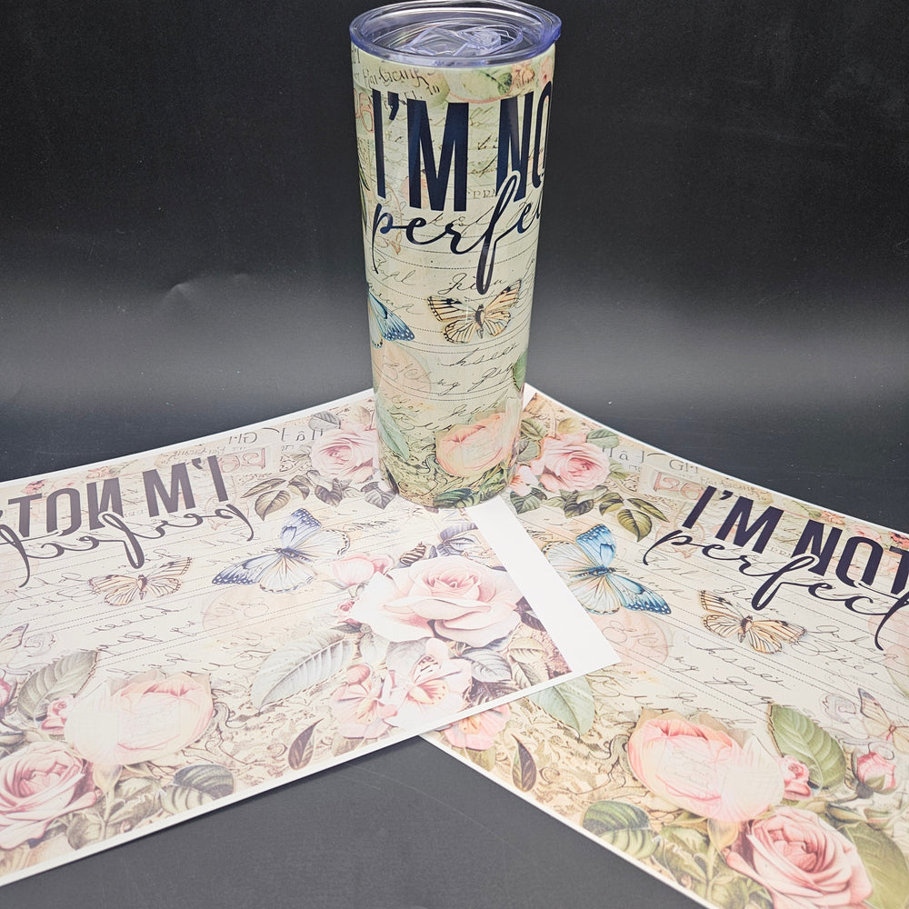 
            
                Load image into Gallery viewer, I&amp;#39;m Not Perfect - Tumbler, Sublimation, or Vinyl
            
        