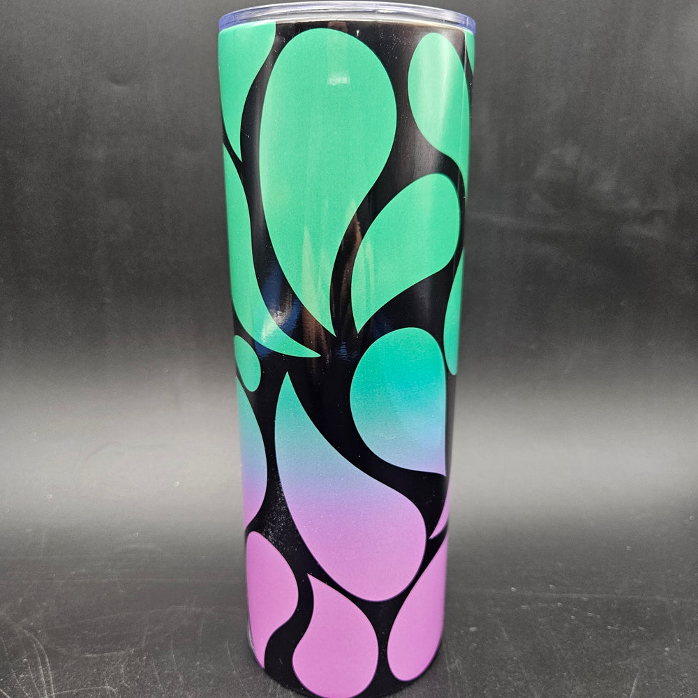
            
                Load image into Gallery viewer, Pre-Sublimated 20oz Tumbler - Purple &amp;amp; Green Paisley
            
        