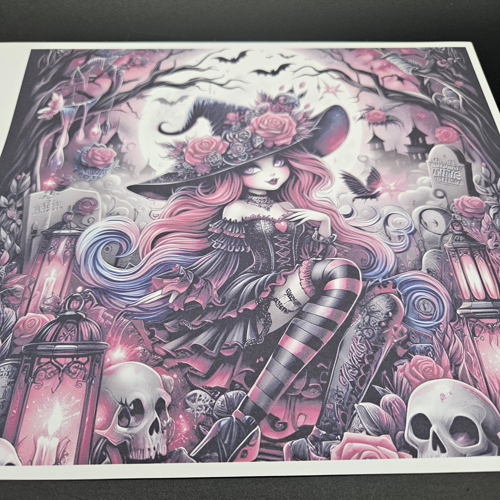 
            
                Load image into Gallery viewer, Sublimation Print of 20oz Wrap - Glam Witch
            
        