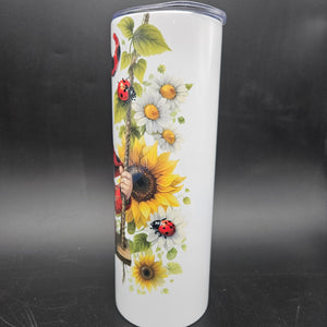 Pre-Sublimated 20oz Tumbler - Ladybug Swing
