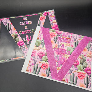 Double Set - Climb A Cactus NO TUMBLER