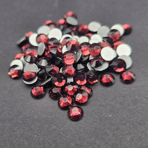 Single Color Rhinestones - Amethyst - GLASS