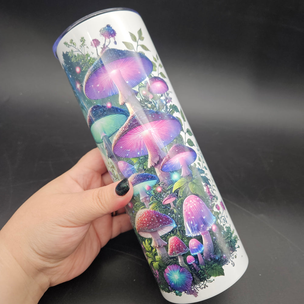 
            
                Load image into Gallery viewer, Pre-Sublimated 20oz Tumbler - Mushroom Glow
            
        