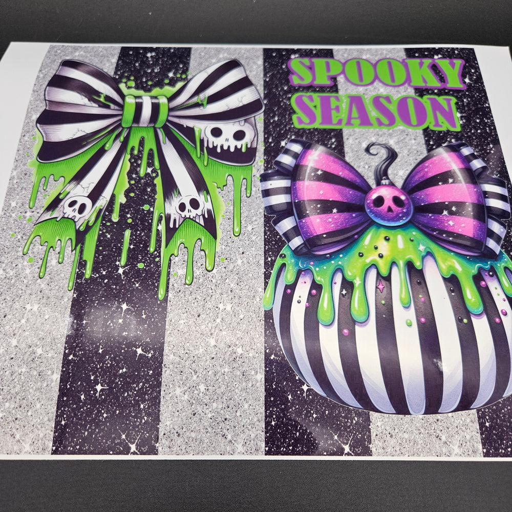 
            
                Load image into Gallery viewer, Printed Vinyl Sheet - Spooky Season Stripes
            
        