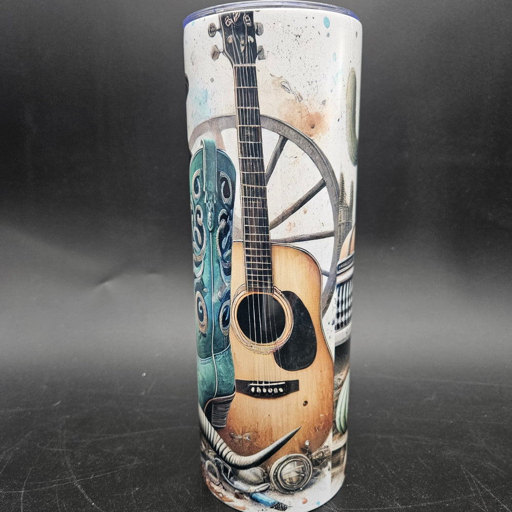 
            
                Load image into Gallery viewer, Pre-Sublimated 20oz Tumbler - Cowboy Blues
            
        