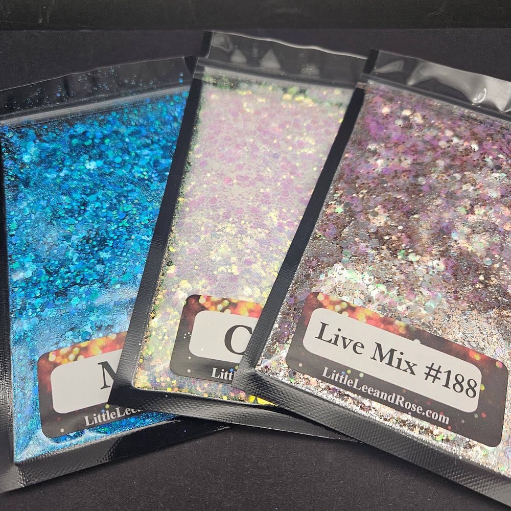 
            
                Load image into Gallery viewer, Winter Blues Glitter Bundle
            
        